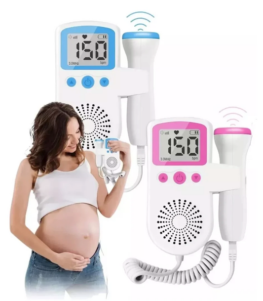 🎧 Monitor Fetal Doppler Cardíaco – ¡Conecta con tu bebé desde casa!